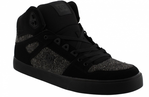 DC Shoes PURE HIGH-TOP WC KKB BLACK/BLACK/BATTLESHIP